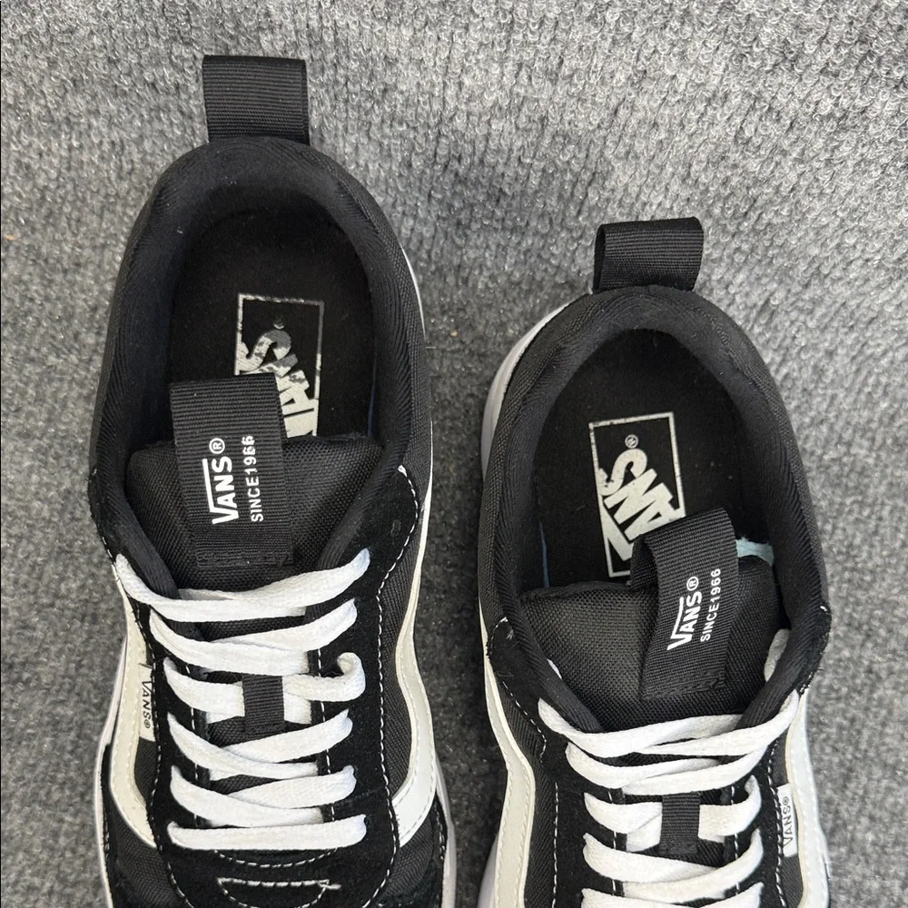 Vans Range EXP Black & White Men's Low-Top Sneakers Size 10.5 - Picture 3 of 12